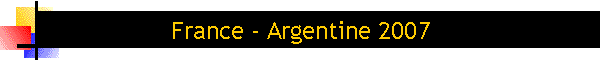 France - Argentine 2007